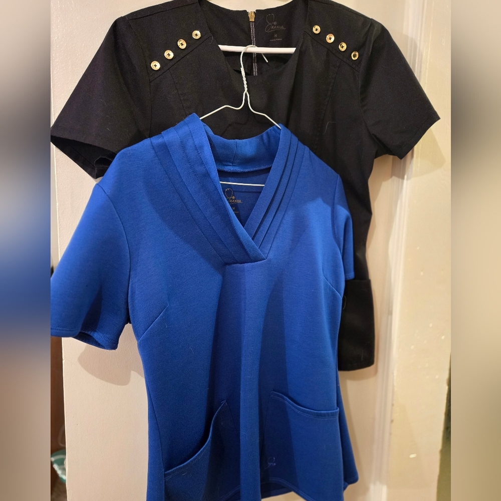 Scrub tops